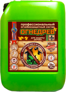 Обновленный состав для профессиональной защиты от открытого огня и биопоражений — «Огнедрев Био+» от компании «КрасКо»!